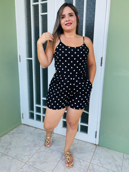 Romper polka dots
