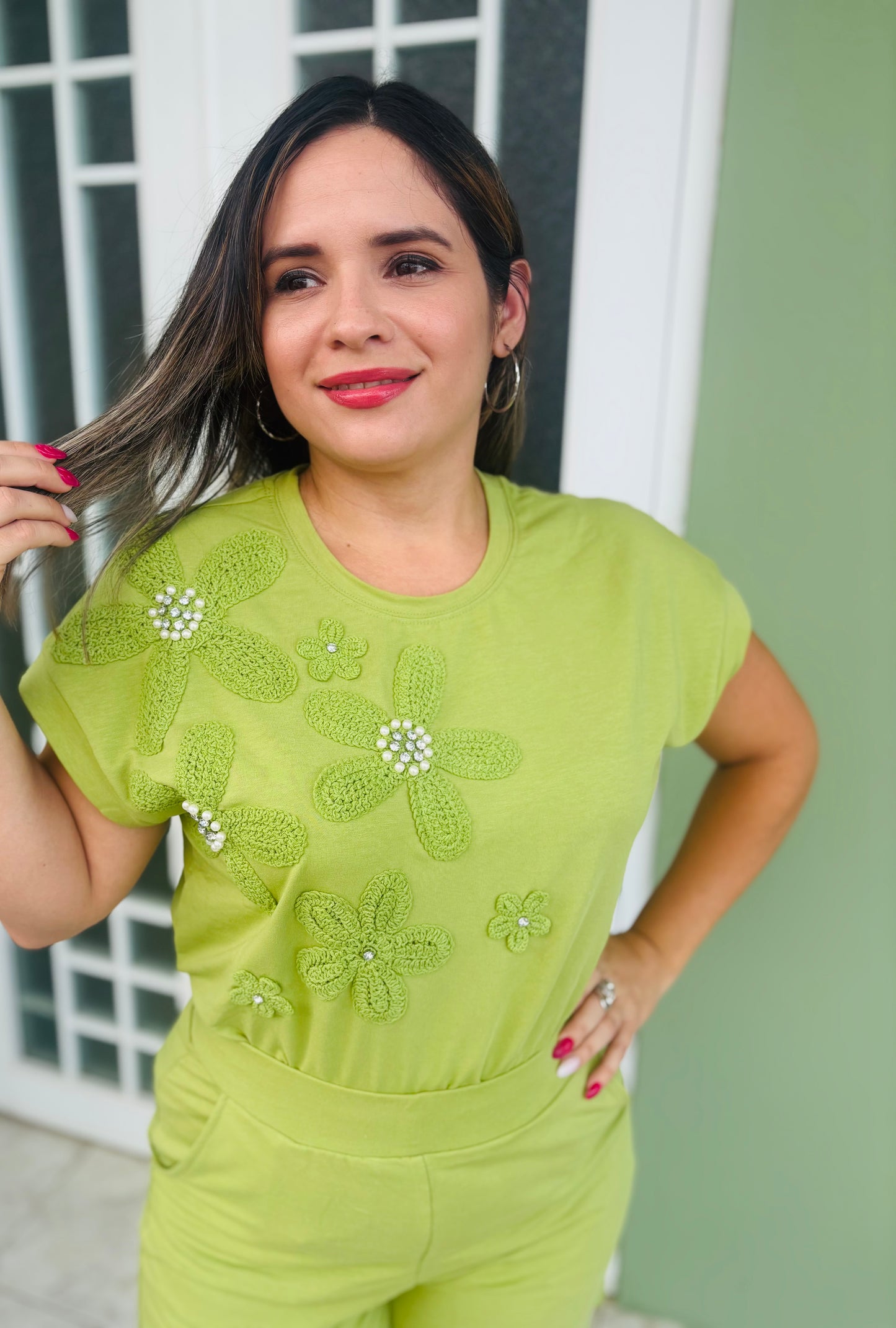 Set Verde viajero
