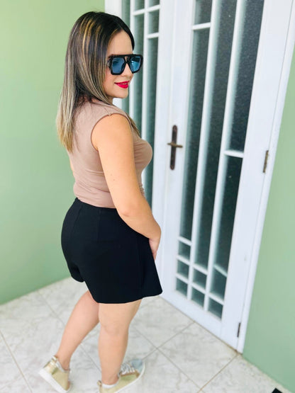 Skort black