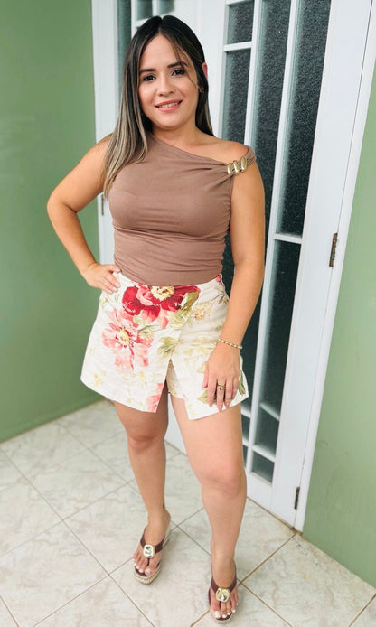 Skort floral